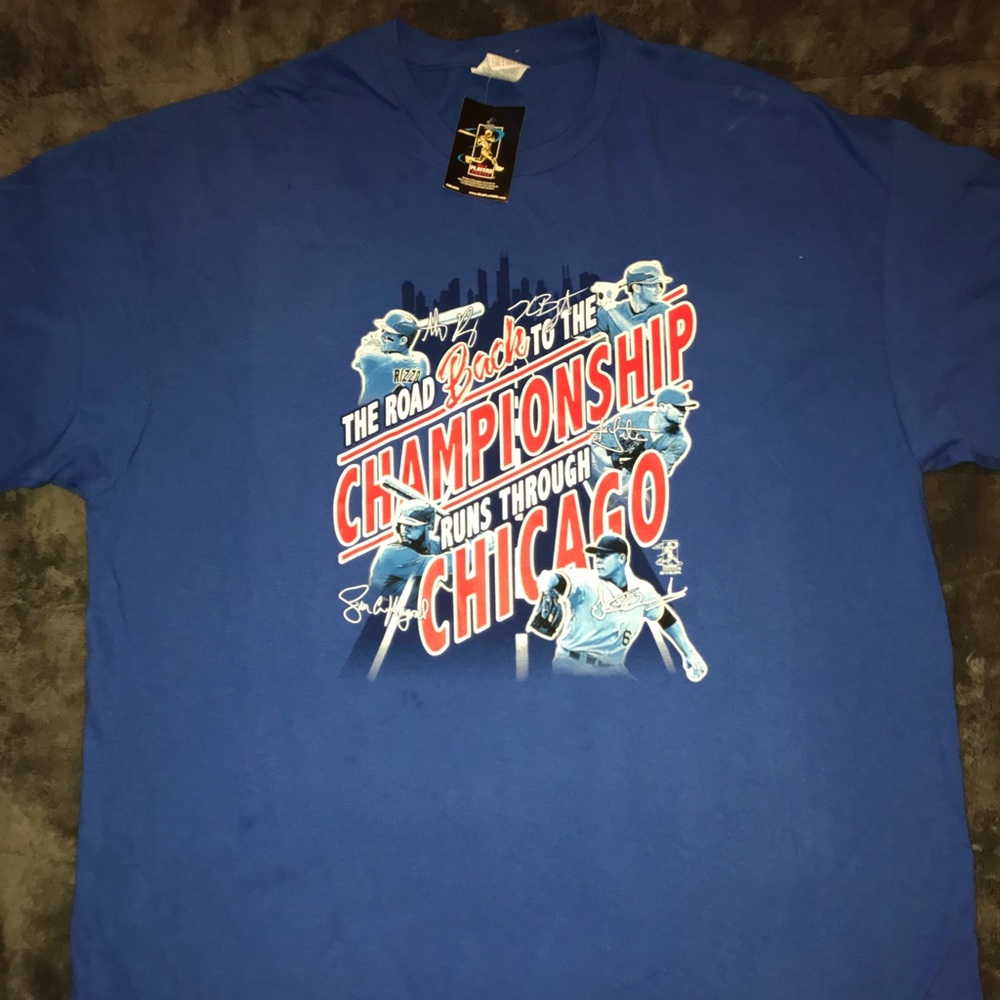 Chicago Cubs Road to Championship T-Shirt